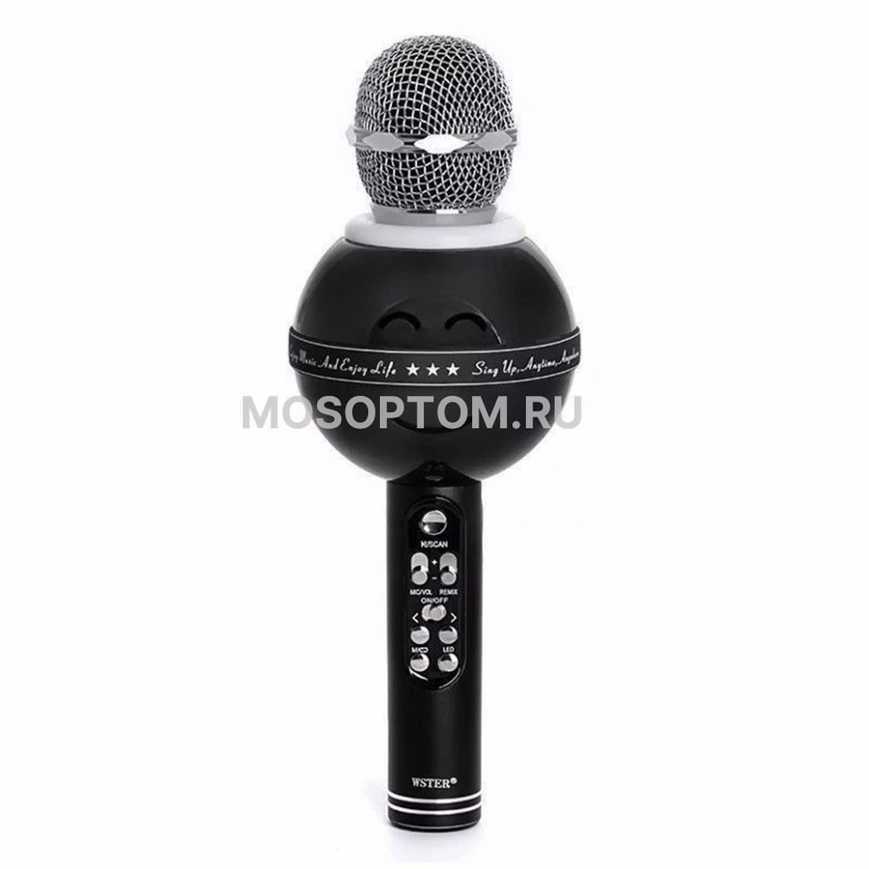 Беспроводной Bluetooth микрофон - караоке Wster WS878 оптом - Фото №5